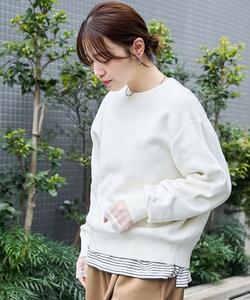 Вышивка на рукавах, толстовка, плотная вязка, как у толстовки Coen, цвет Off White