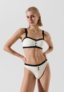Низ бикини KARL LAGERFELD MONOCHROME, Cannoli Cream Black/Black