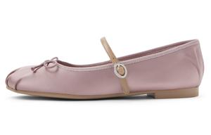 Чарльз энд Кит Китайский стиль Новая китайская стилистика Повседневная туфля 1,1 см Женская CHARLES&KEITH, Телесный