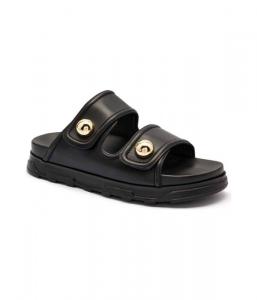 Кожаные тапочки furla сфера Furla, черный