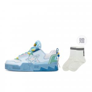 STARTER Вол 90s Лоу Топ скейтборд обувь унисекс светло-голубые - светло-голубые (подарок в комплекте), цвет Light Blue (Gift Included)