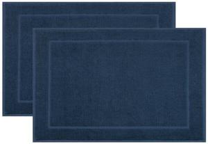 Коврик для ванной Zollner 00000360 2 шт, 50x1x70 см, темно-синий