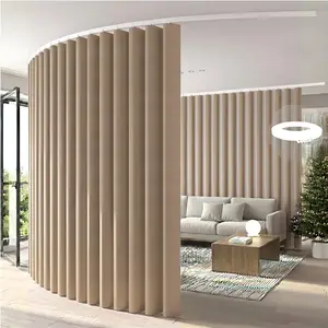 Очень большая занавеска для разделения комнаты с крючками для крепления на рейке, защитная штора цвета хаки, занавеска для спальни или гостиной, ширина 254 x высота 244 см easy home