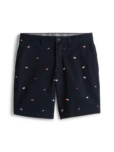 Обычные брюки-чинос TOMMY HILFIGER, темно-синий/светло-синий