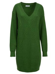 Вязаное платье Influencer, зеленый