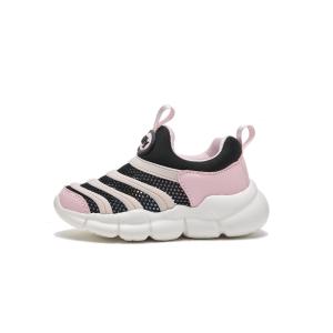 Нескользящие, устойчивые к истиранию, дышащие, низкие повседневные кроссовки для детей Miffy, розовый/черный
