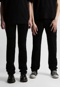 Джинсы унисекс прямого кроя signature sid pant Wasted Paris, Faded Black