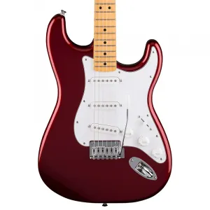 Электрогитара Fender Standard Stratocaster - Гриф из клена - Белый защитный щиток - Цвет Candy Cola
