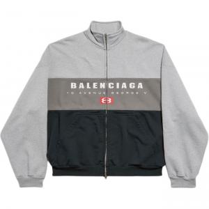 Куртка Unity Sport с молнией Balenciaga, серый