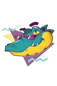 Alligator Notebook: Alligator Notebook, Dot-Graph Journal or Notebook (6x9 Inches) with 120 Pages (Independently published)