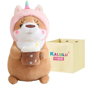 Мягкая игрушка в виде милой выдры, длина 30/40 см Click