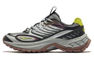 Кроссовки ERKE Lifestyle Shoes Men Low-top Dark Gray, черный/серый