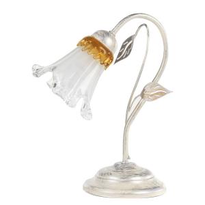 Настольная лампа ONLI Lancia, цветное стекло/железо - 1-светильник