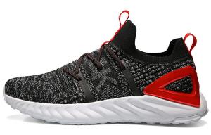 Кроссовки Tai Ji1.0 мужские с низким верхом, черные, с цветочным узором, серые Peak