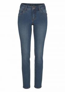 Джинсы скинни ARIZONA Skinny Jeans, синий деним