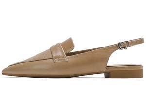 Женские повседневные туфли Elle черно-абрикосовые