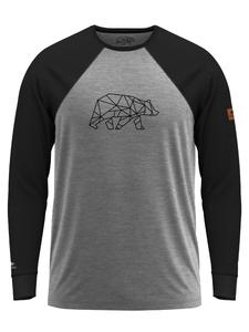 Футболка FORSBERG Raglar Longsleeve , Grey