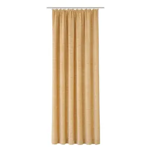 Штора B-Holmsund с тесьмой для сборки, 1 шт. Wirth, бежевый