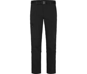 BERGSON Штаны для походов универсальные, легкие в уходе, черные