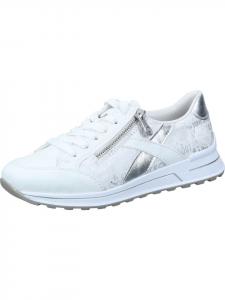 Элегантные туфли на шнуровке rieker, цвет weiss/bianco/silber