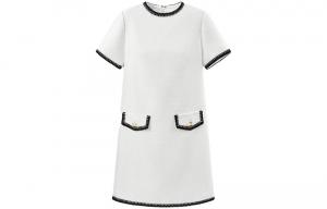 KARL LAGERFELD / Karl Lagerfeld Jeans Платье с короткими рукавами KARL LAGERFELD женское белое