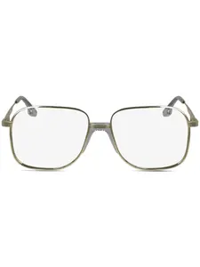 Очки в квадратной оправе Victoria Beckham, золотистый