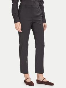 Брюки из ткани slim fit Canon 2525136171 Weekend Max Mara, чёрный