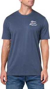 Футболка с коротким рукавом Under Armour Mens Project Rock Blood Sweat Respect, (044) Downpour Gray/White