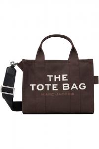 Marc Jacobs Коричневая маленькая холщовая сумка-тоут