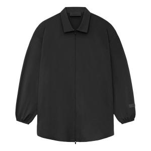 Рубашка ss24 overshirt 'black' Fear Of God Essentials, черный