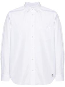 Sacai рубашка Thomas Mason, белый