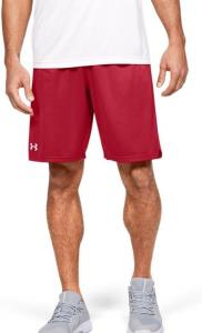 Under Armour мужские шорты Locker 9In с карманами, Red/White