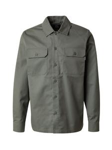 Рубашка на пуговицах классического кроя Vintage Industries Harris, оливковый