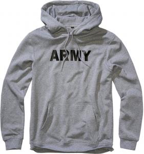 Худи Brandit Army Hoodie, цвет Melange Gray