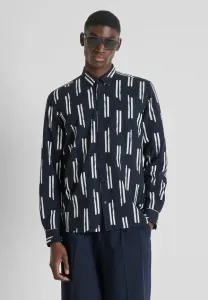 Футболка «барселона» прямого кроя с логотипом. Antony Morato, Blue/Grey