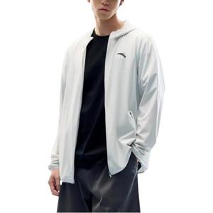 ANTA Разнообразие тренировочной коллекции дышащая быстросохнущая защита от ультрафиолета солнцезащитная одежда men's ice blue gray