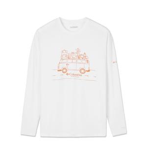 Футболка мужская белая Columbia