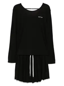 Комплект из футболки и шортов с логотипом Tout A Coup, черный