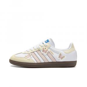 Кроссовки немецкой армии SAMBA OG, унисекс, низкие, желтые Adidas Originals, White Pink