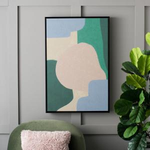 Картина Safavieh Sea Glass, черный / кремовый