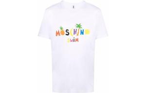 MOSCHINO Футболка мужская белая