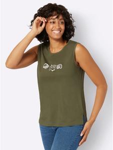 WITT WEIDEN Футболка оливкового цвета