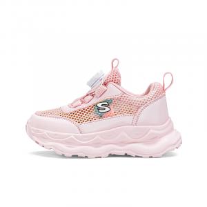 Нескользящие, дышащие, быстросохнущие детские беговые кроссовки Kids' SNOOPY, розовый