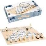 Деревянная игра 2в1 Баррикада и Хальма, золотое издание, аркадная игра Small Foot