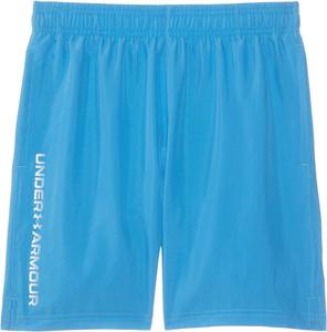 Шорты Under Armour Kids Tech Woven Workmark Shorts, цвет Ether Blue/White