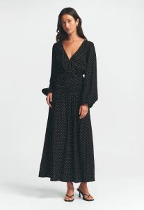 Платье ST MRLO MAY GATHER , Black Base Spot/Black