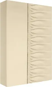 Простыня хлопковая, 100% хлопок, на резинке 200х220 Светло-бежевый Zaratex