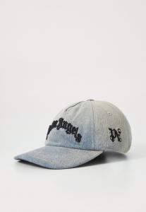 Бейсболка Palm Angels CURVED LOGO, Medium Blue/Black/Black