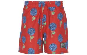 VERSACE JEANS COUTURE Красные повседневные шорты мужские SS23