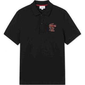 LACOSTE Футболка поло мужская Auspicious Snake New Year Collection 031/Black